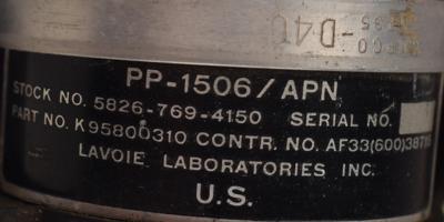 Lot #176 BQM-34 Drone Radio Receiver-Transmitter Tracking Beacon and Autonetic Verdan Disc Memory - Image 8