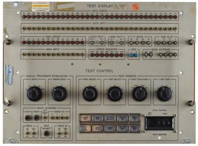 Lot #283 Computer Test Display Control Panel - Image 1