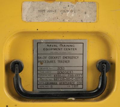 Lot #134 SH-2F Helicopter Suitcase Emergency Procedure Trainer (SCEPTR Flight Simulator) - Image 3