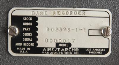 Lot #162 MXK-420 Flight (Signal) Data Recorder - Image 6