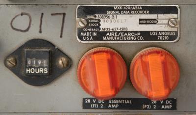 Lot #162 MXK-420 Flight (Signal) Data Recorder - Image 8