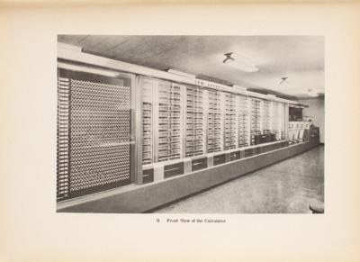 Lot #286 Harvard Mark I Operation Manual - Image 5