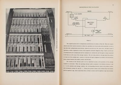 Lot #286 Harvard Mark I Operation Manual - Image 6