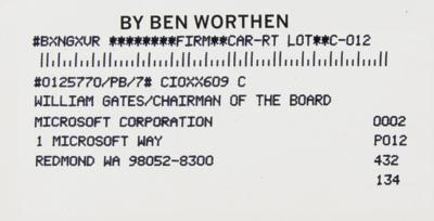 Lot #291 Bill Gates: CIO Magazine Addressed to His Microsoft Office - Image 2