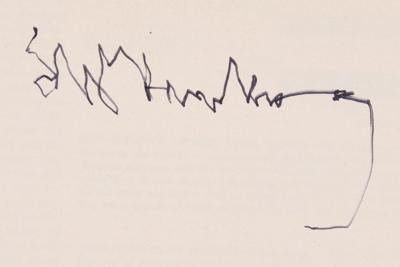 Lot #269 Stephen Hawking Signed Offprint Article - Image 2