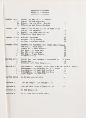 Lot #285 Lee Felsenstein's Expander User's Manual - Image 2