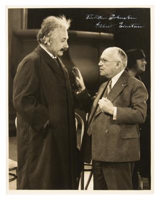 Lot #264 Albert Einstein Signed Photograph - Image 1