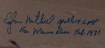 Lot #81 Edgar Mitchell Signed Photograph - Image 2