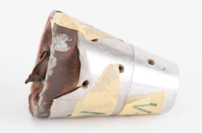 Lot #2 Otto Berg's German V-2 Rocket Nose Cone Tip - Image 3