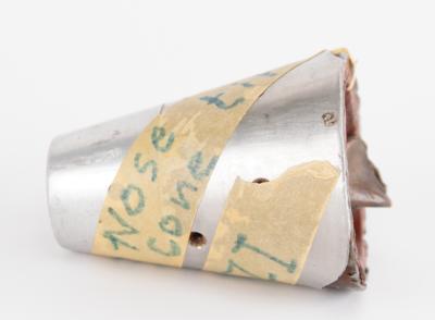 Lot #2 Otto Berg's German V-2 Rocket Nose Cone Tip - Image 4