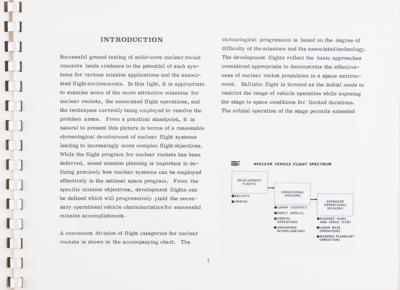Lot #119 Lockheed: Missions and Flight Operations for Nuclear Rockets Summary Report - Image 2