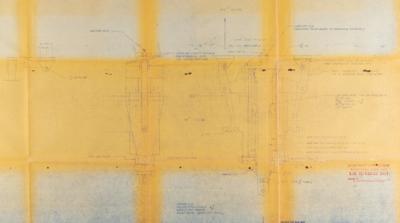 Lot #60 NASA-MSFC: Umbilical Release Mechanism Layout Blueprint by Douglas Aircraft - Image 2