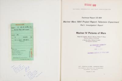Lot #101 Mariner Mars 1964 Project Report: Mariner IV Pictures of Mars - Image 2