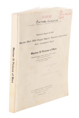 Lot #101 Mariner Mars 1964 Project Report: Mariner IV Pictures of Mars - Image 9