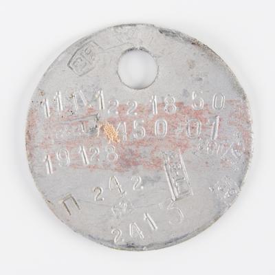 Lot #115 RD-0120 Energia Preflight Rocket Tag (Buran) - Image 1