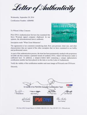 Lot #297 Steve Wozniak and Ron Wayne Signed Apple-1 Replica - Image 3