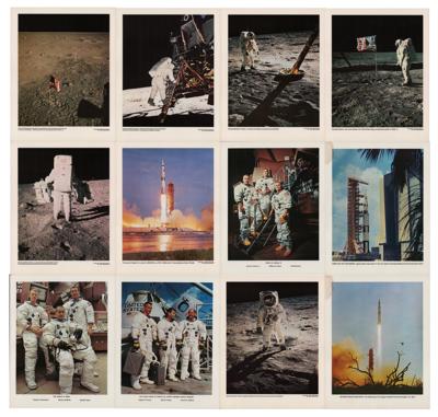 Lot #29 Apollo Program Oversized Lithographs (24) - From the Collection of Dr. Otto Berg - Image 2