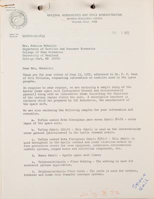 Lot #37 Otto Berg's Apollo Project Correspondence - Image 5