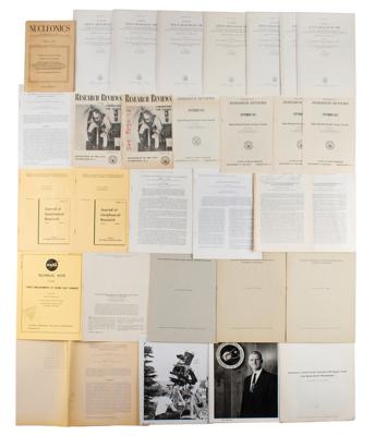 Lot #46 Otto Berg's Scientific Papers