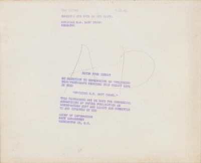 Lot #7 Otto Berg's 1954 'Earth from Space' Photographs and Negatives - Image 3