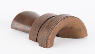 Lot #4 Otto Berg's Bronze Rocket Nozzle Cross-Section - Image 4