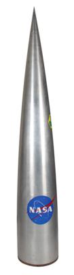 Lot #5 Otto Berg's Aerobee Rocket Nose Cone - Image 1