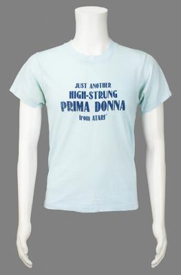 Lot #319 Atari 'High Strung Prima Donna' T-Shirt (c. 1980) from the collection of David Sherman - Image 1