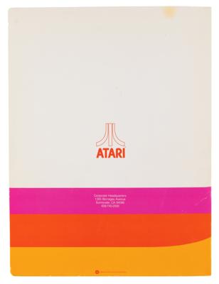 Lot #311 Atari 1980 Missile Command and Arcade Games Advertising Packet from the collection of David Sherman - Image 8