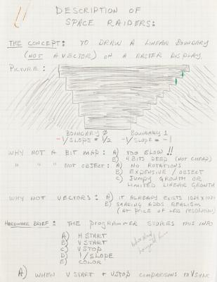Lot #317 Atari 'Mondo Bondo / Boffo' 3-D and Video Processor Archive from the collection of David Sherman - Image 10