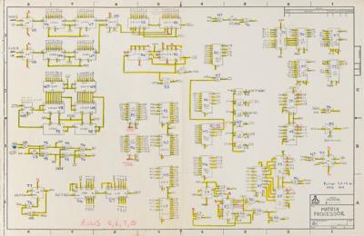 Lot #317 Atari 'Mondo Bondo / Boffo' 3-D and Video Processor Archive from the collection of David Sherman - Image 2