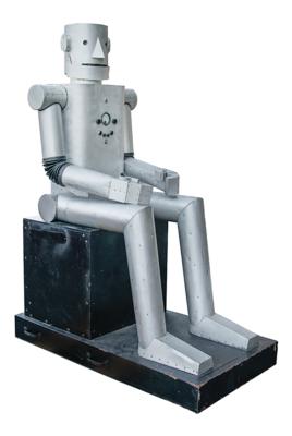 Lot #191 Vintage Seated Humanoid Robot (c. 1950s) - Image 1