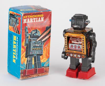 Lot #200 Vintage Attacking Martian Robot by Horikawa from the collection of Andres Serrano - Image 1