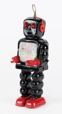 Lot #203 Vintage High-Wheel Robot by Yoshiya KO from the collection of Andres Serrano - Image 1