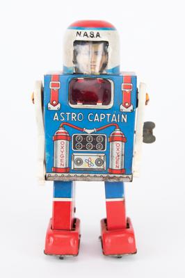 Lot #228 Vintage Astro-Captain Robot by Daiya from the collection of Andres Serrano - Image 1