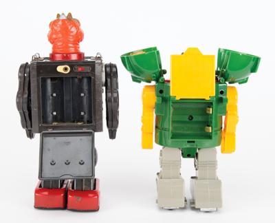 Lot #206 Vintage Lot of (2) Dino Robots (Horikawa and Tawainese Clone) from the collection of Andres Serrano - Image 3
