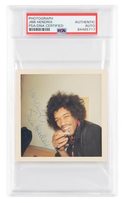 Lot #6479 Jimi Hendrix Signed Photograph - Image 1