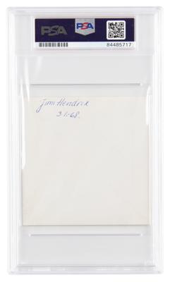 Lot #6479 Jimi Hendrix Signed Photograph - Image 2