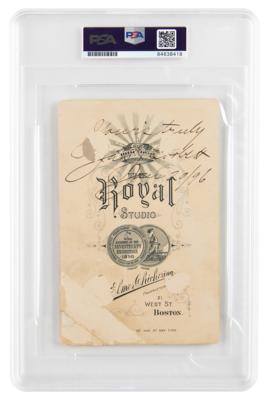 Lot #6651 James J. Corbett Signed Photograph - Image 2