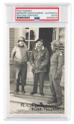 Lot #6345 Montgomery of Alamein Signed Photograph - Image 1