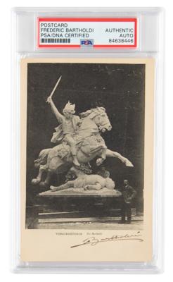 Lot #6397 Frederic-Auguste Bartholdi Signed