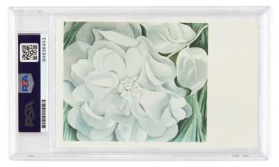 Lot #6410 Georgia O'Keeffe Signed Postcard - Image 2