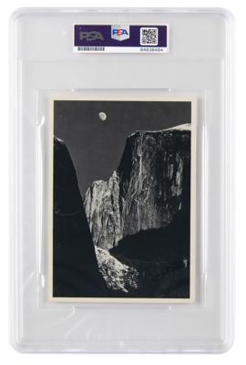 Lot #6404 Ansel Adams Signed Postcard - Image 2