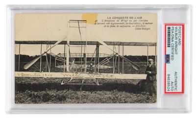 Lot #6372 Wilbur Wright Signed Photograph - Image 1