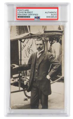 Lot #6373 Louis Bleriot Signed Photograph - Image 1