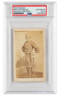 Lot #6300 Braxton Bragg Signed Photograph - Image 2