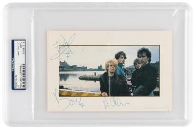 Lot #6486 U2 Signed Fan Club Card - Image 1