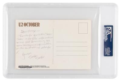 Lot #6486 U2 Signed Fan Club Card - Image 2