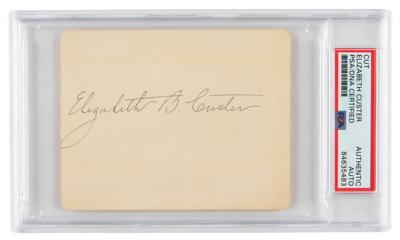 Lot #6325 Elizabeth B. Custer Signature - Image 1