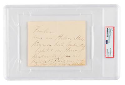 Lot #6467 Franz Liszt Autograph Letter Signed - Image 1