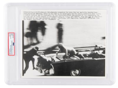 Lot #6218 Kennedy Assassination Original 'Type III' Wire Photograph - Image 1